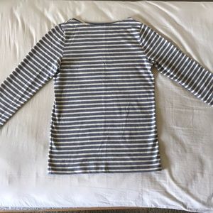 Gap Striped Long-Sleeved Women’s Top (Size M)